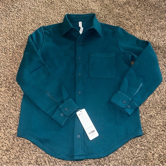 Women's Teal button down Shirt - Picture 1 of 10